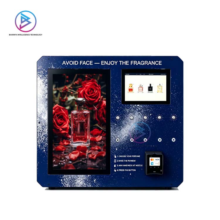 Luxury perfume vending machine