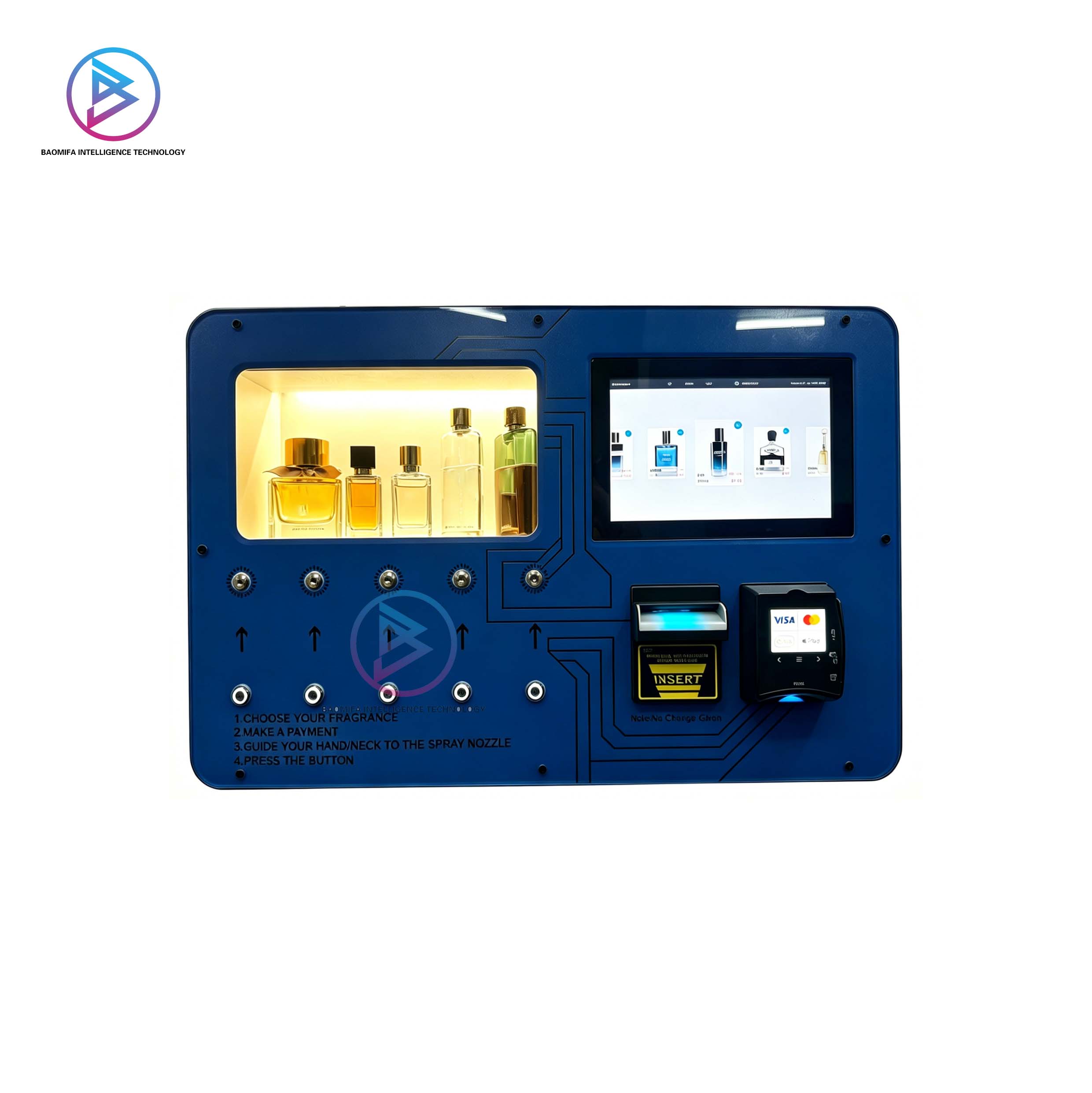 Perfume Spray Vending Machine