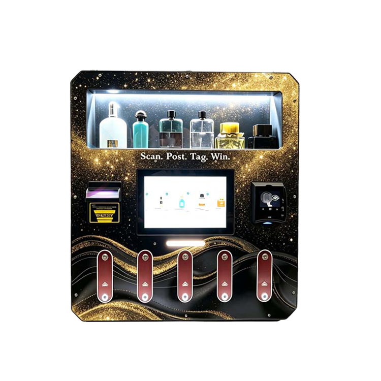 Perfume Vending Machine with LED light