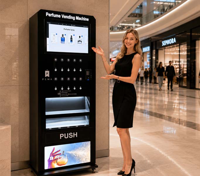 Perfume Spray and Sale with Stand
