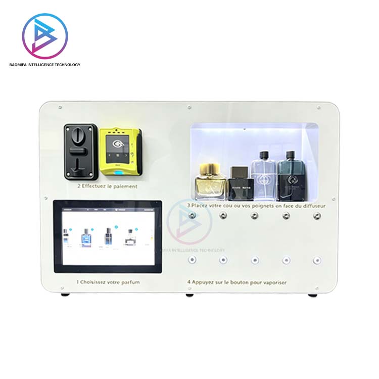 Perfume Spray Vending Machine