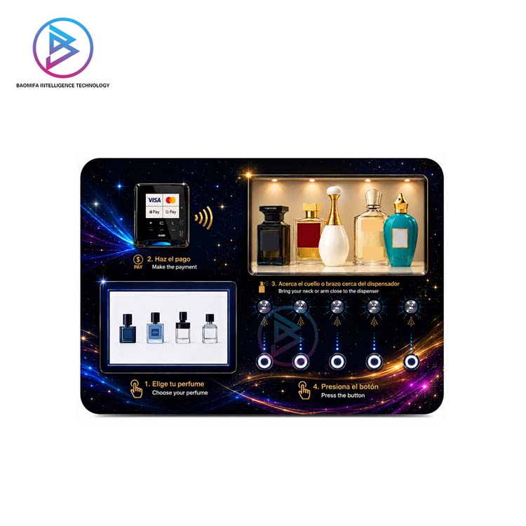 Perfume Spray Vending Machine