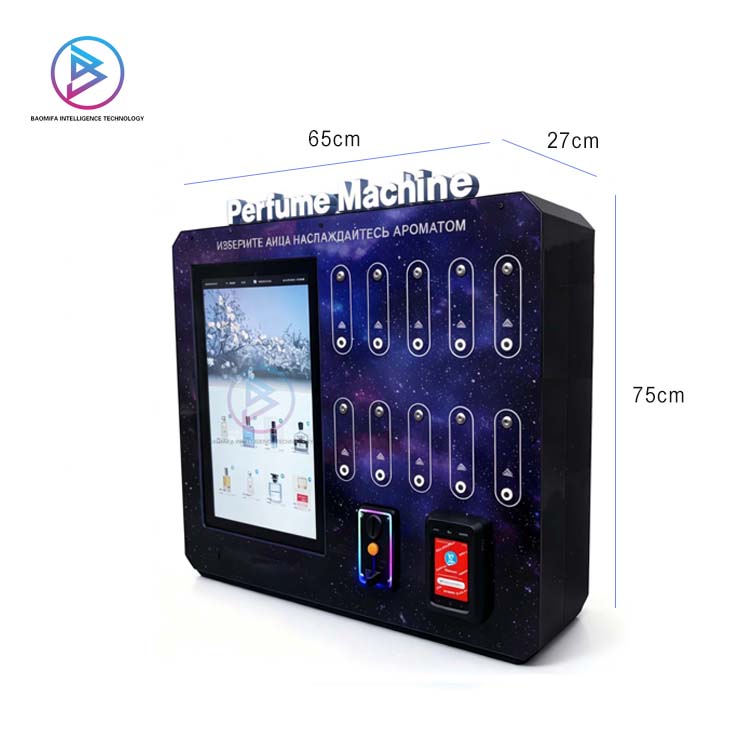10 Bottles Perfume Spray Vending Machine