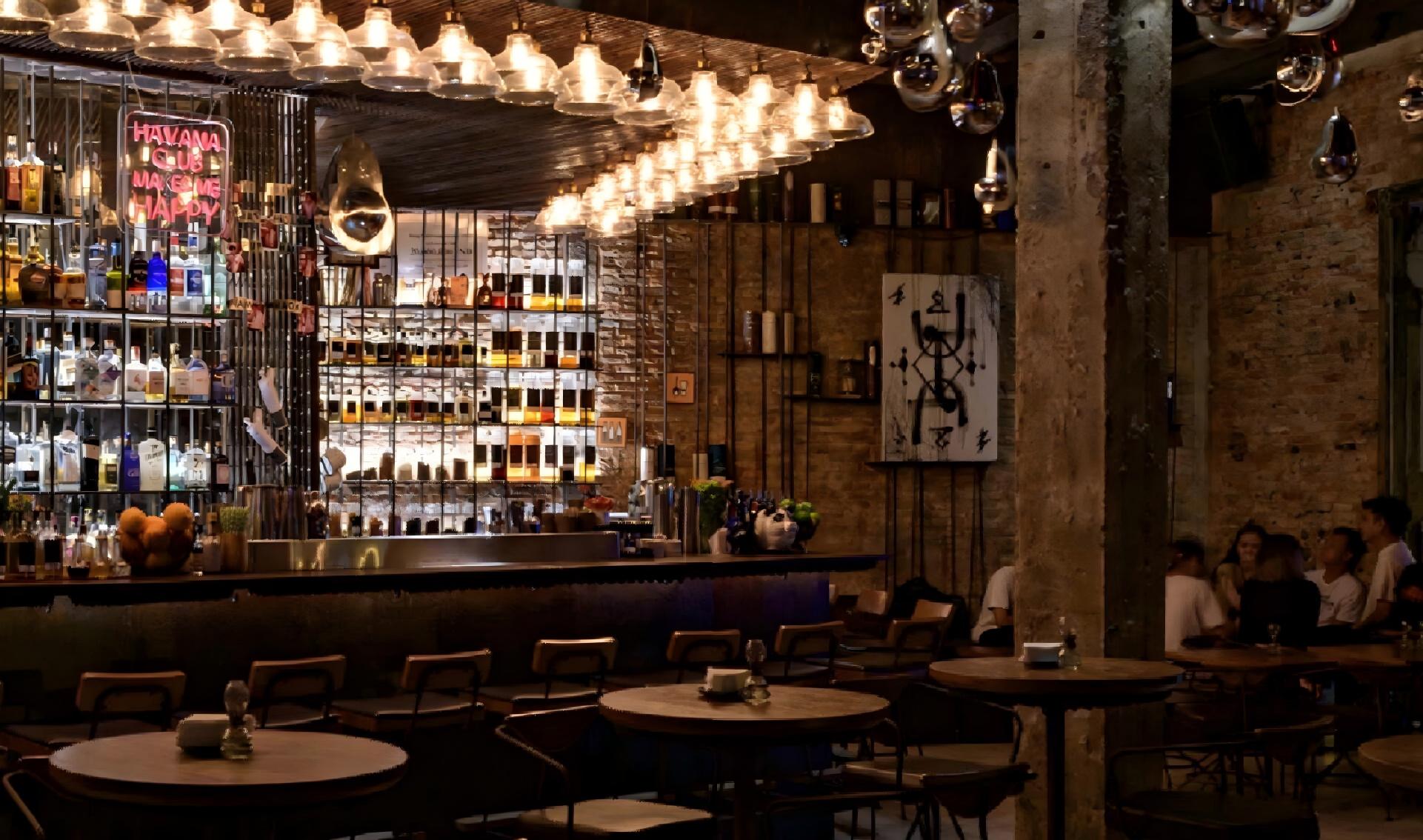 self-service vending machine installed inside nightclub venue