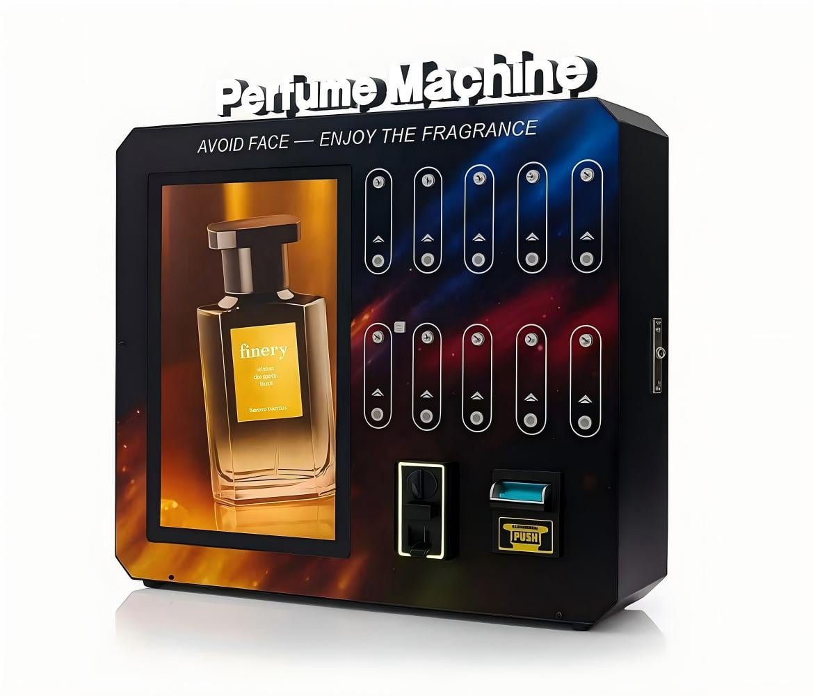 New Product Release: BMF Unveils Next-Generation Smart Vending Machine with 43-Inch HD Touchscreen and Advanced Fragrance Technology