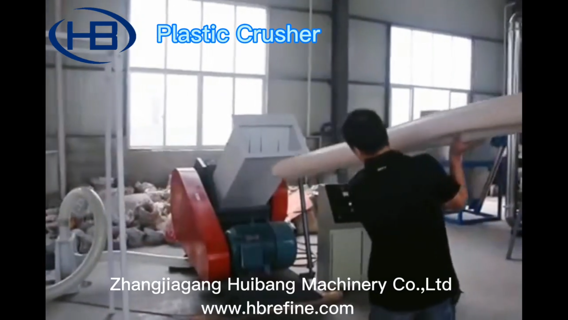 SWP Series Plastic Pipe/profile Crusher Machine