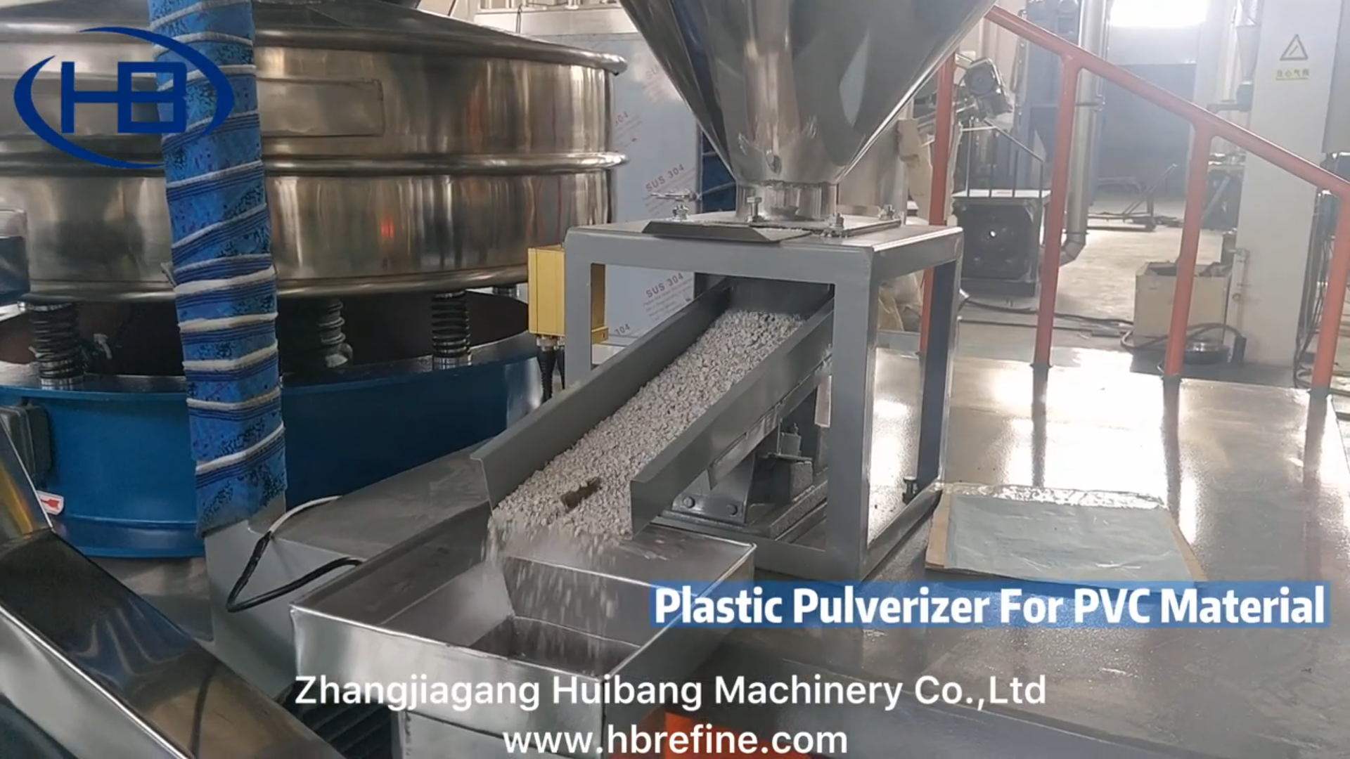 SMW Series PVC Pulverizer Machine/Turbo type pulverizer machine
