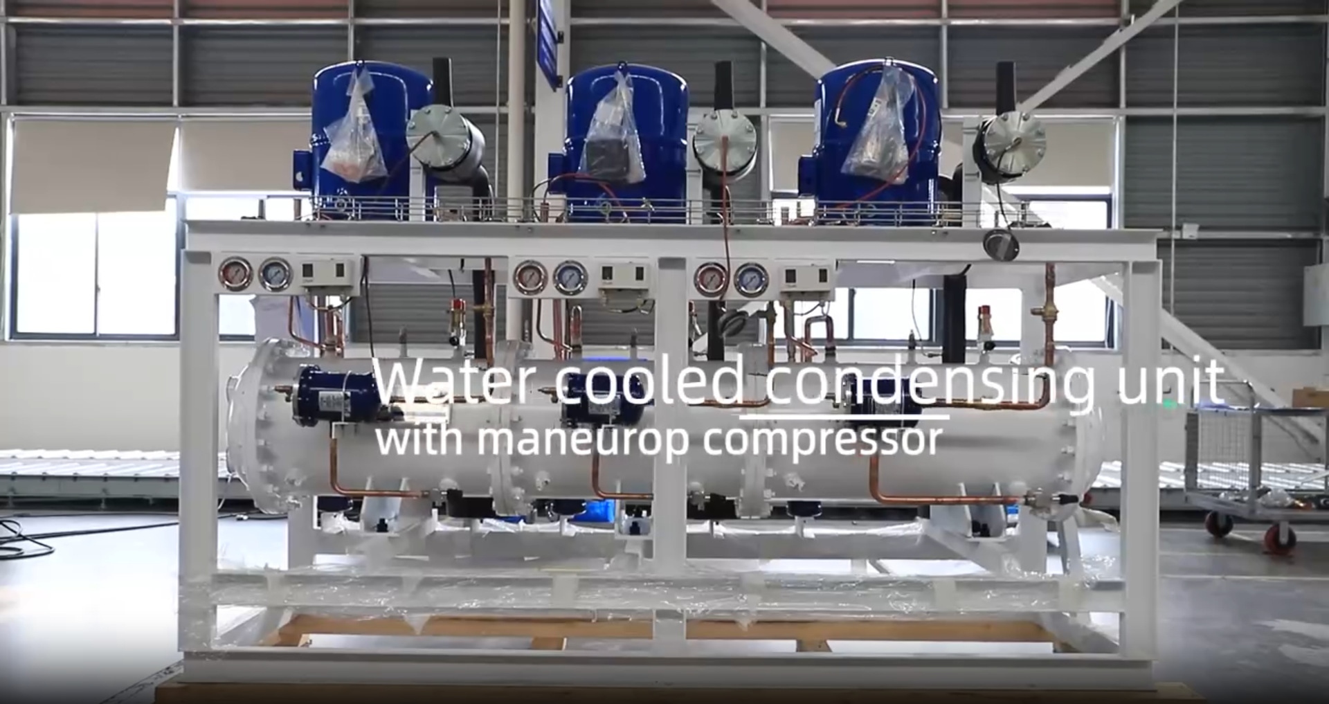water cooled condensing unit