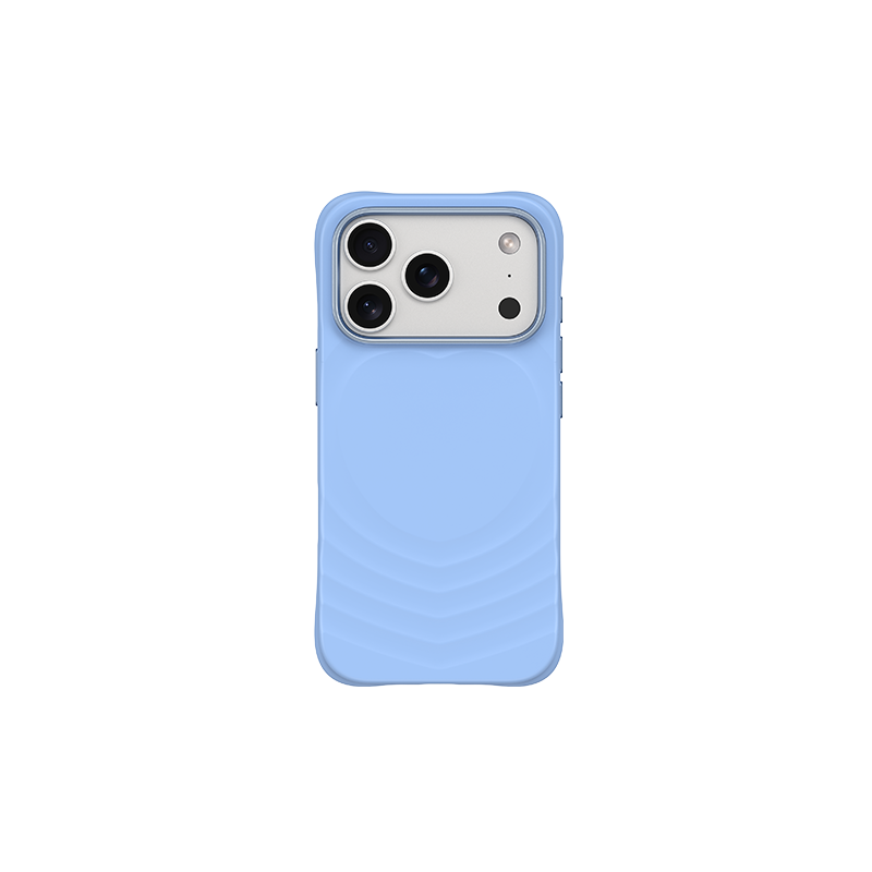 Rouyun Series Liquid Silicone Shockproof Magnetic Phone Case Blue