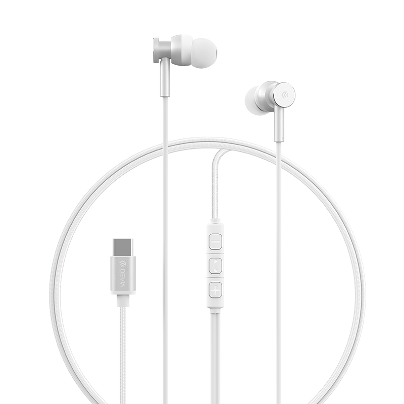 Smart Series M1 Metal Wired Earphone (Type-C Digital) silver