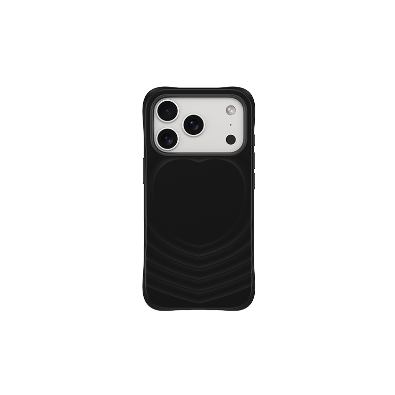 Rouyun Series Liquid Silicone Shockproof Magnetic Phone Case Black