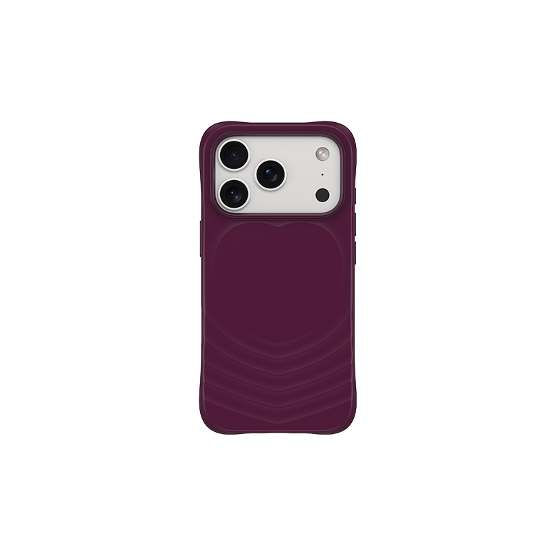 Rouyun Series Liquid Silicone Shockproof Magnetic Phone Case Purple
