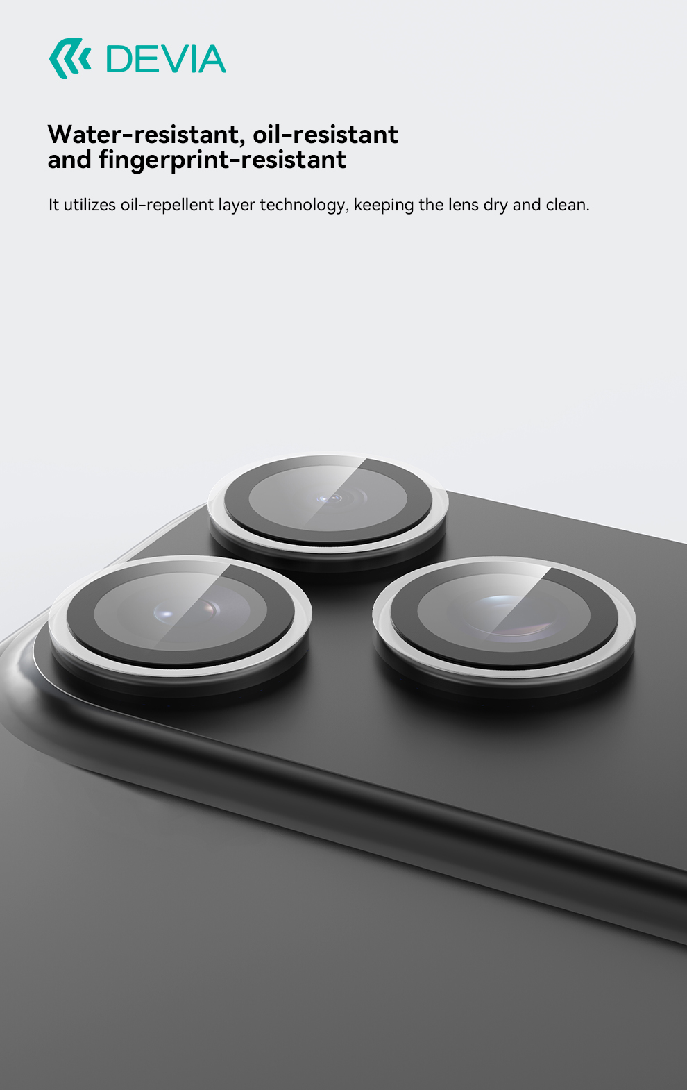 music vision series sapphire hardness ar camera lens protector   3pcs pack-4