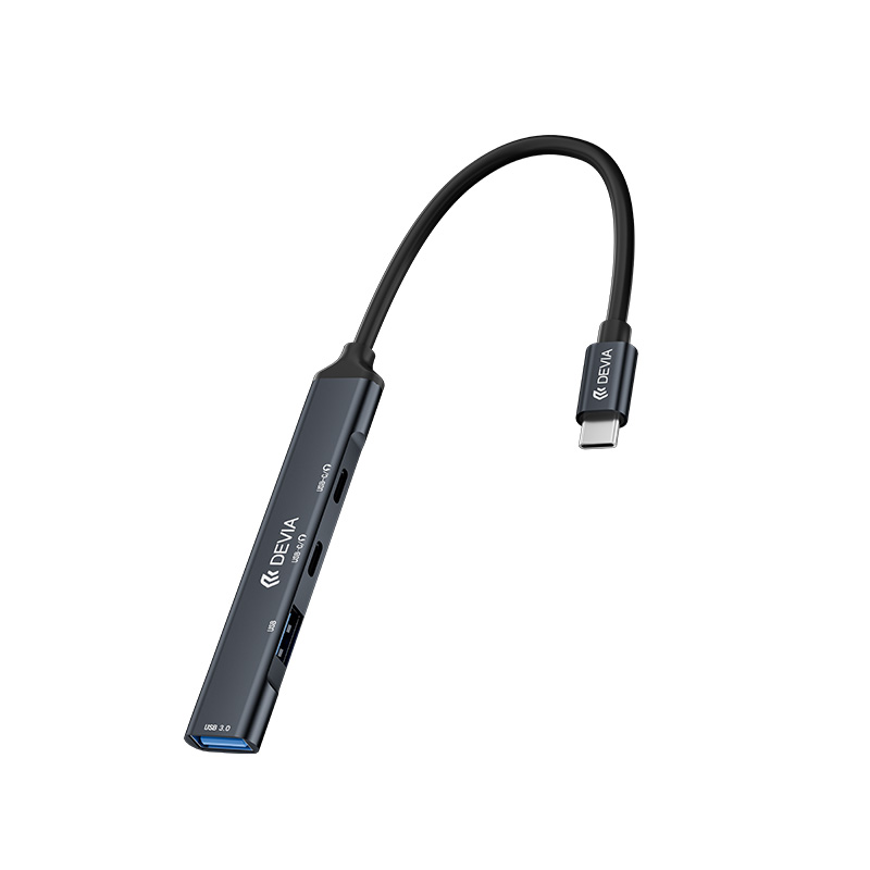 Lite1 Type-C to 2A+2C  4 In 1 HUB