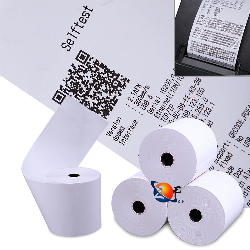 Thermal Paper for Paraguay | 57*40mm 100rolls/Carton, 80*70mm 50rolls/Carton