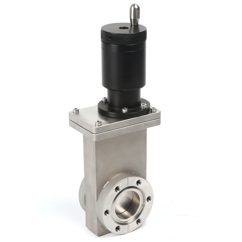 Mini UHV Gate Valves KF25 KF50 CF25 CF50 High Quality Manual Pneumatic Double Acting Stainless Steel SS304 High Vacuum