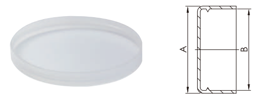 CF Flange Plastic Cap White PE High Vacuum Dust-proof Cap CF16-CF300 High Quality Used to Protect CF Flange Surface Fitting manufacture
