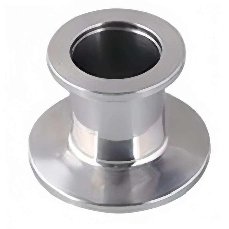 KF Stainless Steel Straight Reducer Concentric Adaptor Semiconductor SS304 SS316L Straight Reducer High Vacuum Pipe Fitting 
