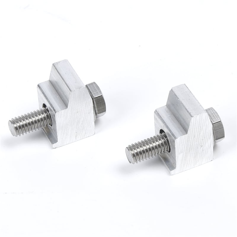 ISO-KF Single Aluminum Clamp Flange Claw M6 Vacuum Unilateral Fittings KF10-50 High Quality Vacuum Clamp NW16-50