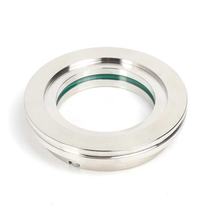 SS304 SS316L Borosilicate Glass ISO-K Vacuum Stainless Steel ISO63-ISO200 Vacuum Sight Glass Viewport Flanges NW63-NW200 Clamp Fitting 