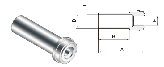 Ultra High Purify SS316L High Flow Long Gland Stainless Steel High Vacuum QCR Fittings BA/EP Product details