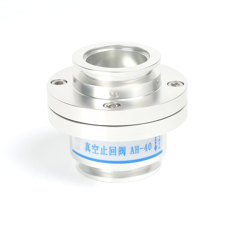 KF Aluminum Check Valve Vacuum Check Valve with NW25/NW40 Flanges Non-Return KF25/KF40 Body with FKM Seals