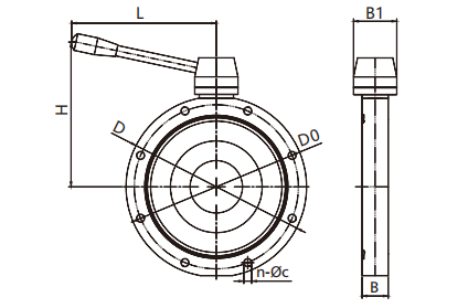 High Vacuum Butterfly Valve SS304/SS316L Stainless Steel ISO-F63-200 High Quality Butterfly Valve Manual/Pneumatic/Electric supplier