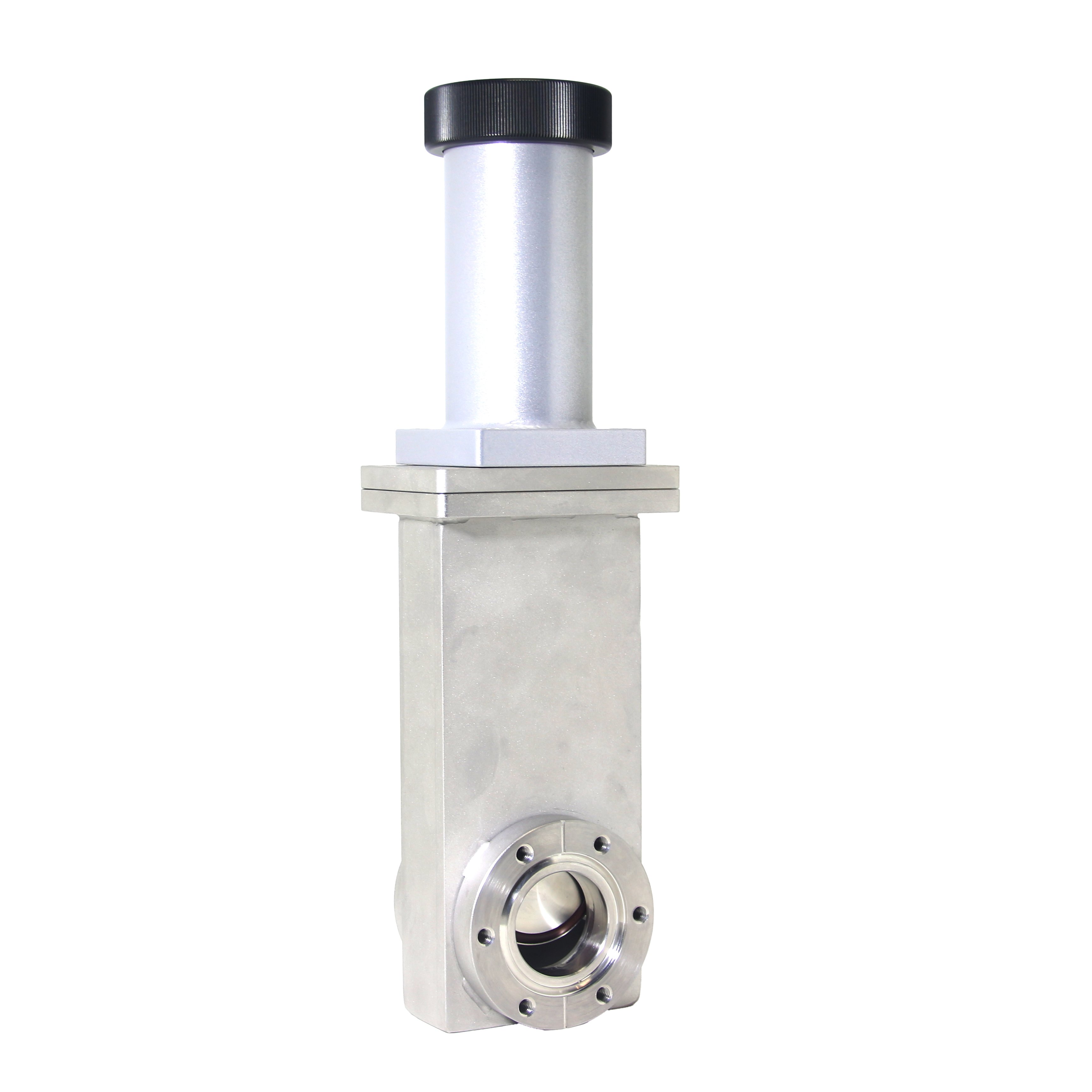 Pnecumatic Mini UHV Gate Valves Double Actuing CF Flange SS304 Stainless Steel Vacuum CF35/CF50 Smooth Operation