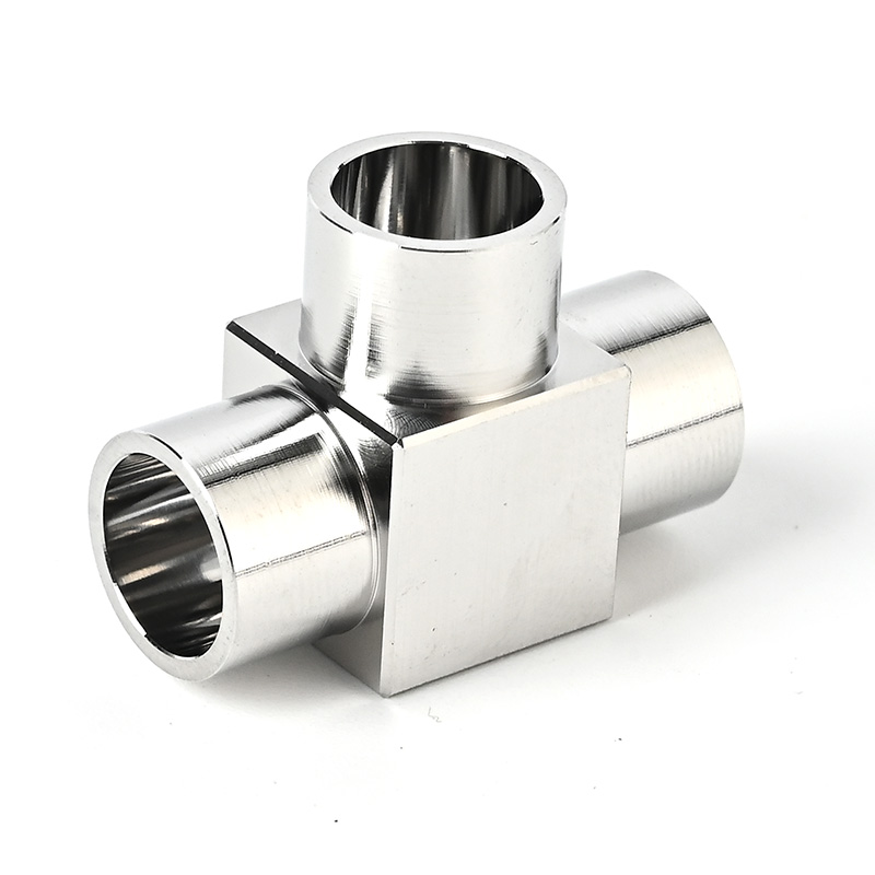 High-Purity Micro Fit Tube Butt Weld Tee Fitting Stainless Steel Ultra High Purity Tee Weld Fittings SS316L T-Type Micro Weld Fittings
