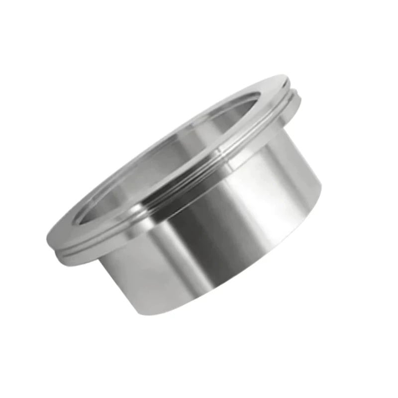 ISO-K Half Nipple Stainless Steel SS304/SS316L Flange Fitting Smooth Vacuum Clamp Weld High Quality Nipple ISO63-500 L=30/100MM