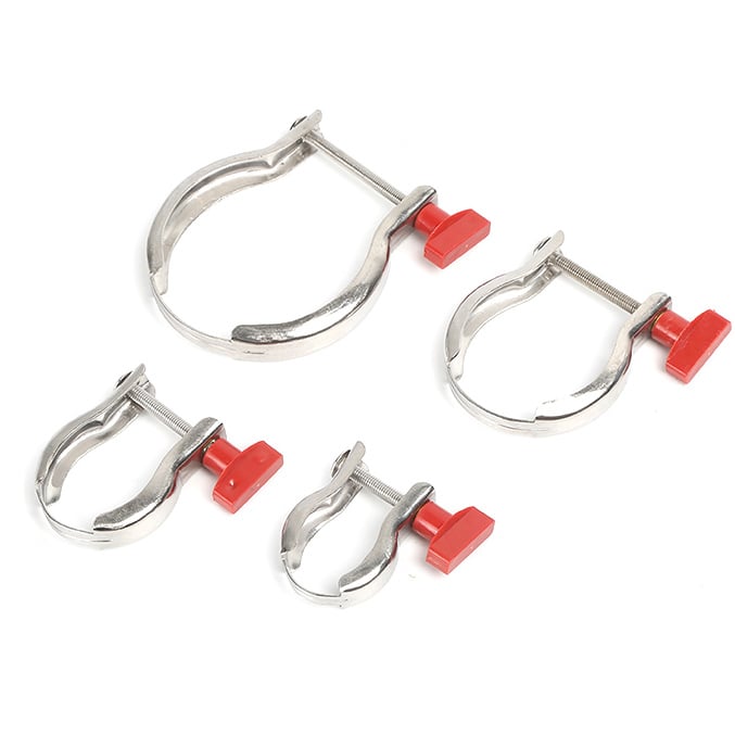 KF SS304+ABS Spring Clamp with Plastic Nut Vacuum Fitting NW25/NW40 High Quality Stainless Steel  Spring Clamp  KF16-KF50
