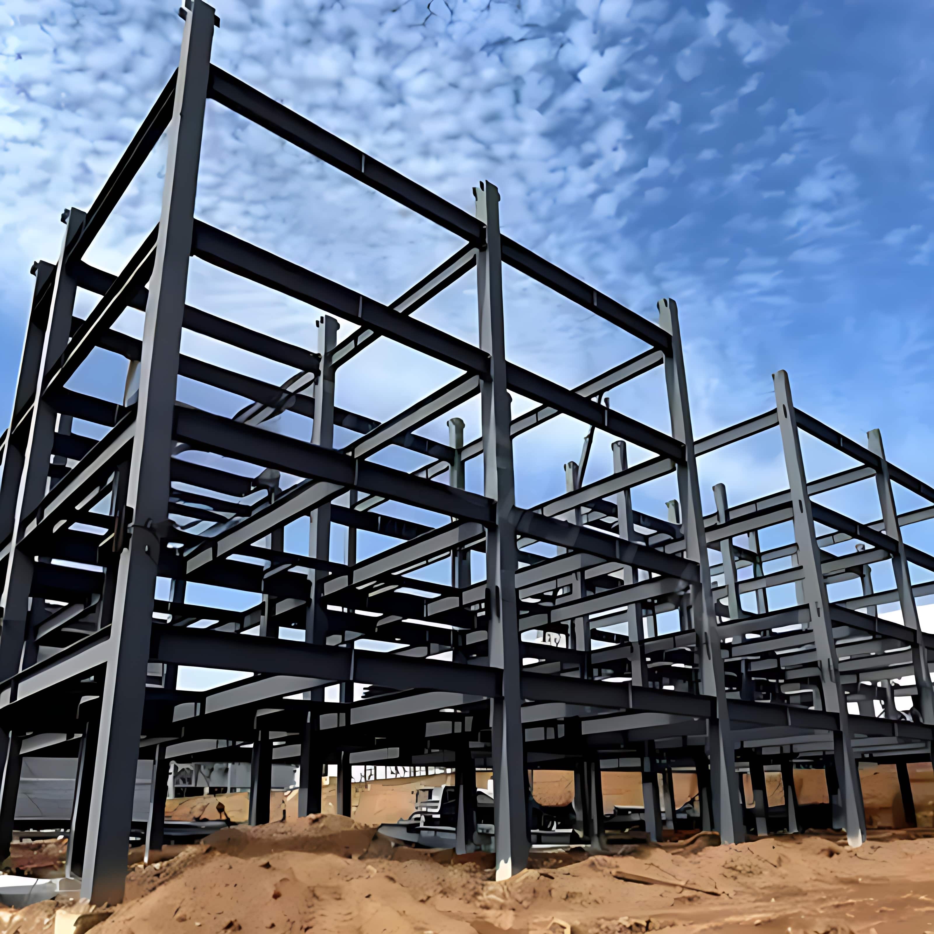High Cost-effectiveness  Prefab Professional Storage Steel Structure Warehouse Building for Special Projects