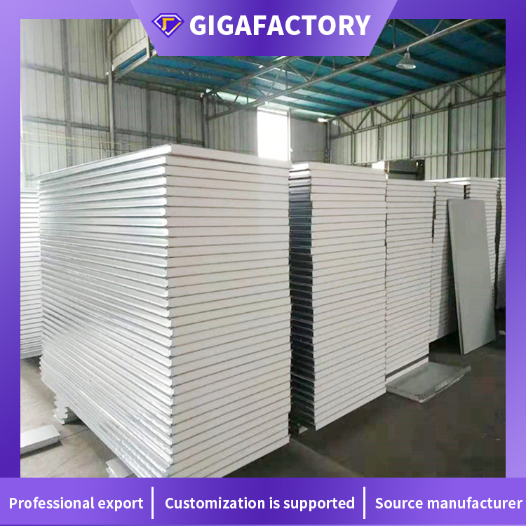 Rapid-Install 100mm EPS Sandwich Panel Facade for Mobile Clinic