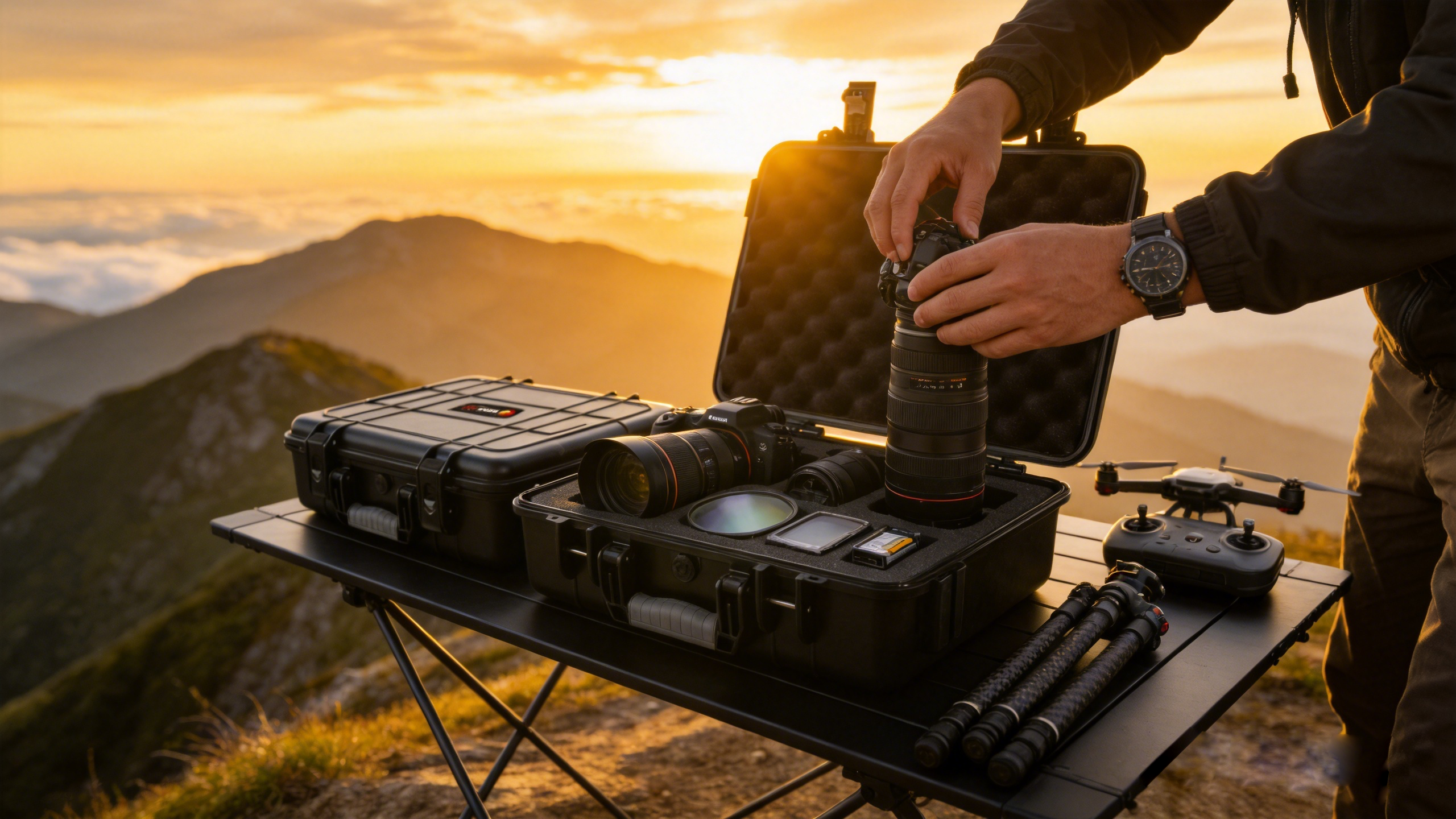 Rugged Protective Plastic Cases for Photography & Videography Industry