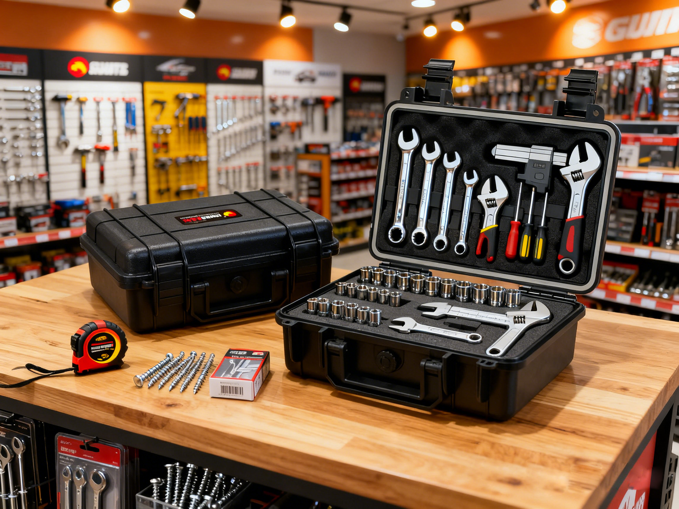 Heavy-duty protective tool cases are tailor-made for the hardware & hand tool industry.