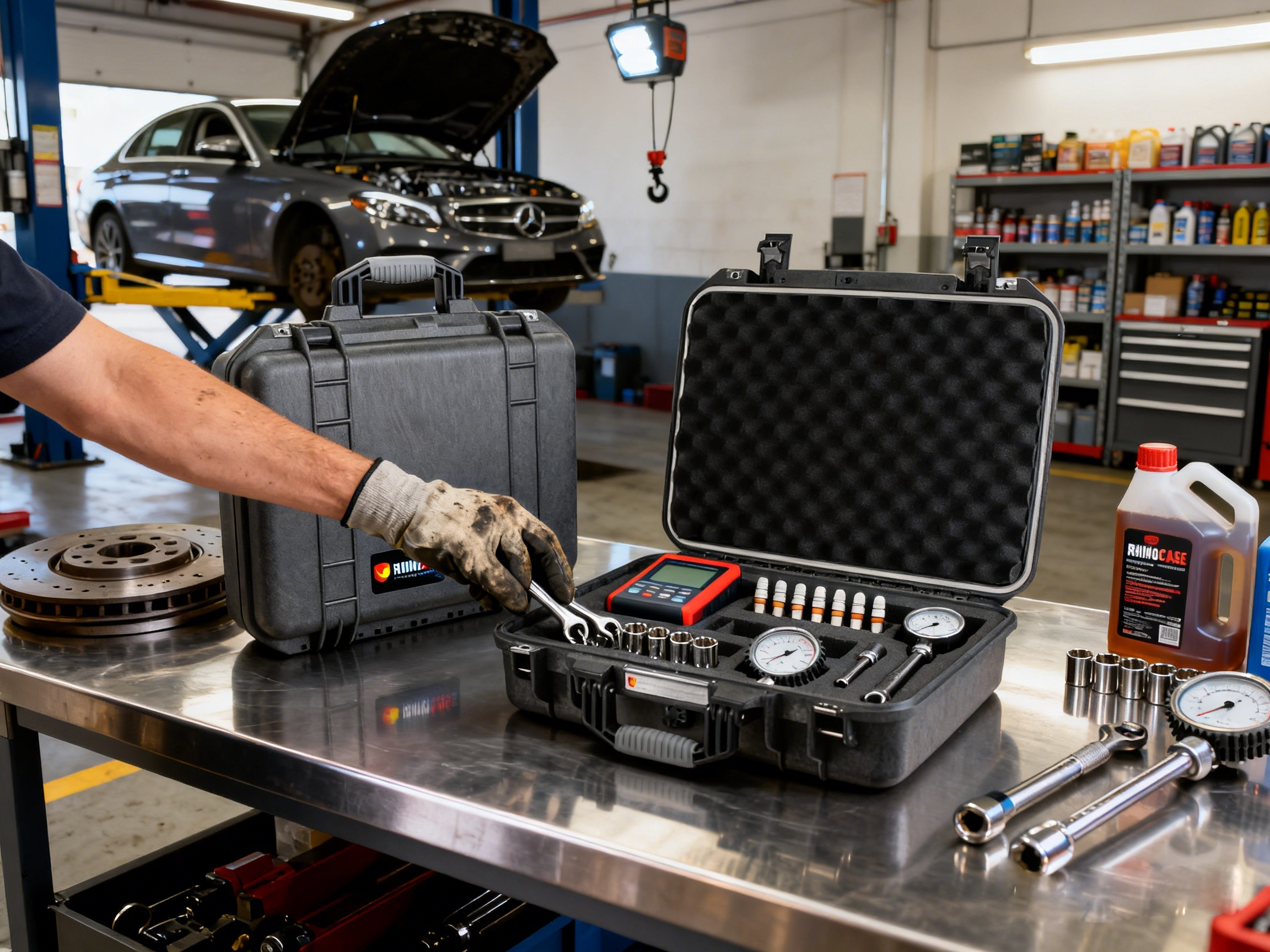 Plastic Waterproof Cases for Auto Parts & Automotive Repair Industry
