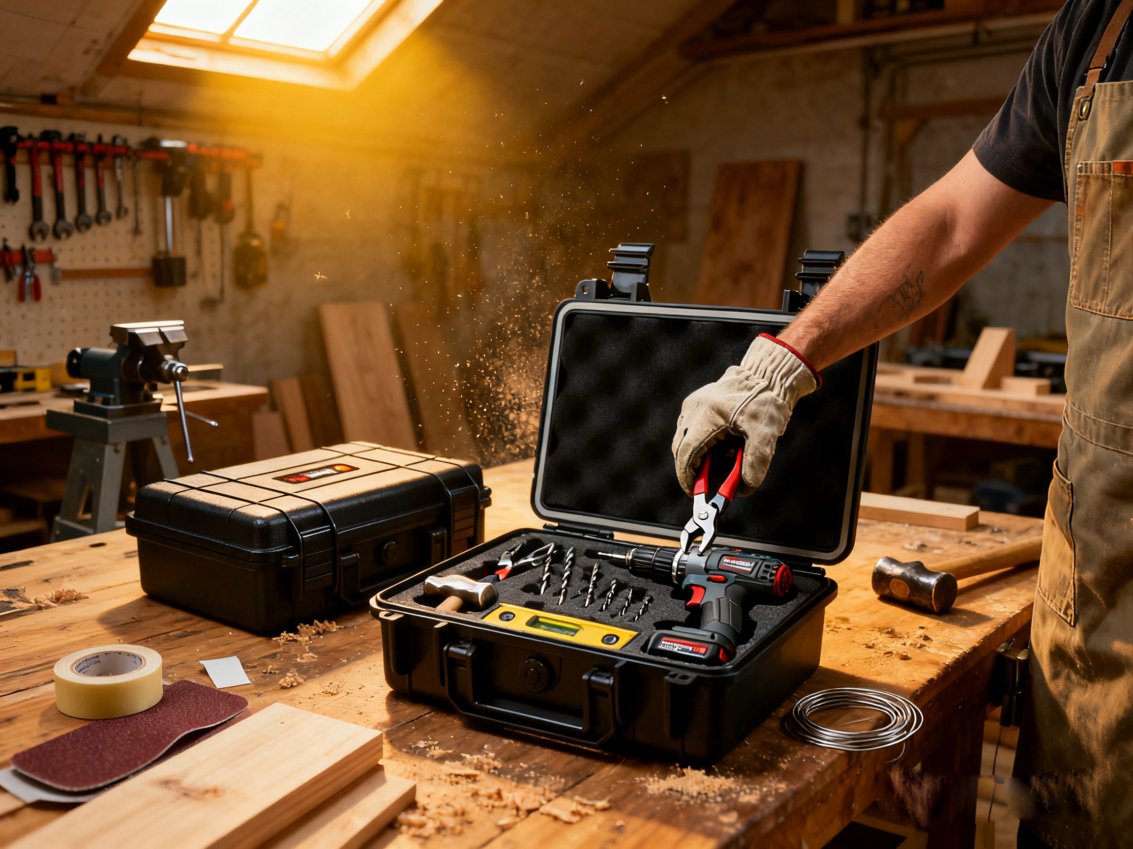 Heavy-duty protective tool cases are tailor-made for the hardware & hand tool industry.