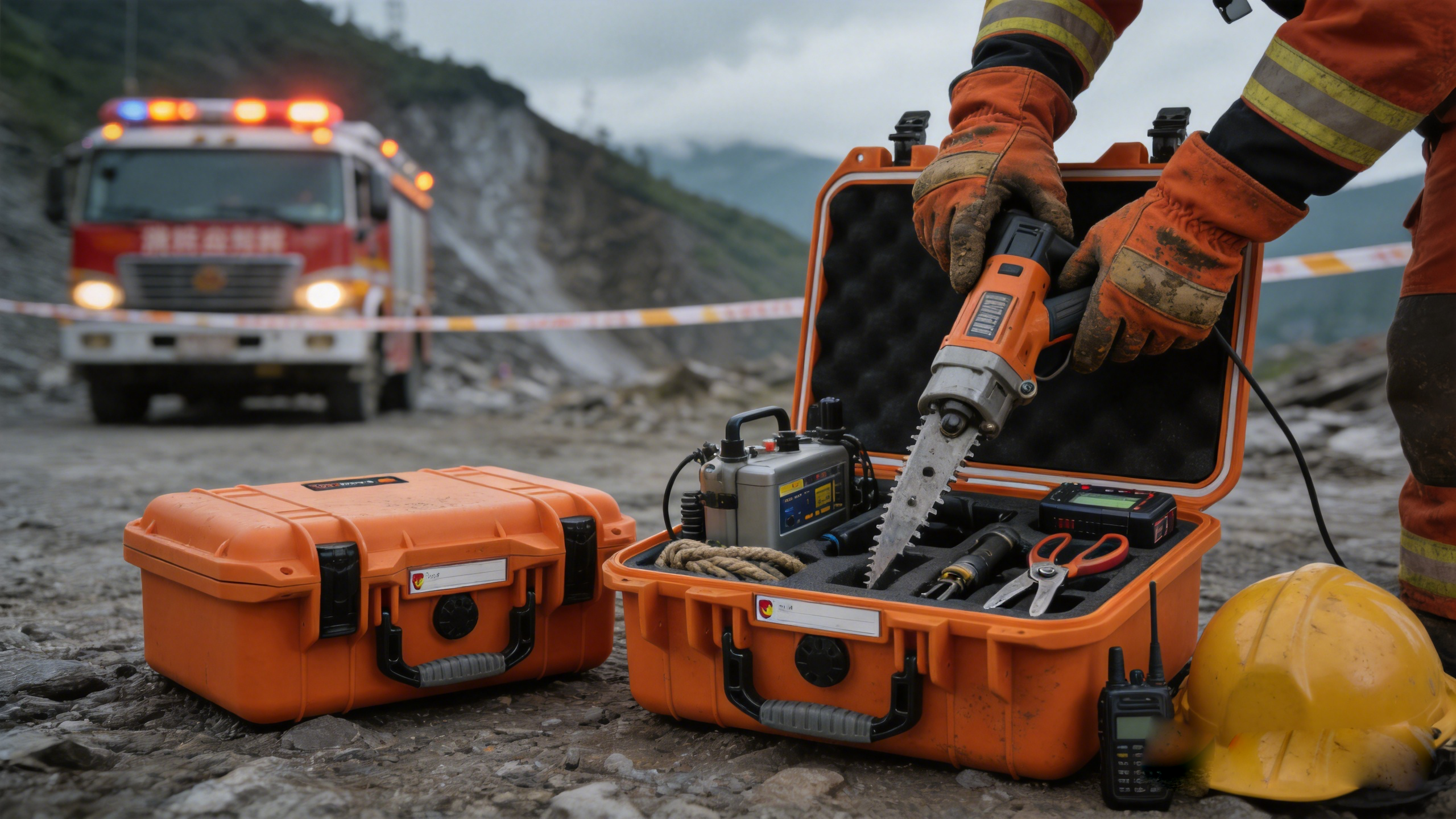 Heavy-Duty Cases for Firefighting & Emergency Rescue Industry