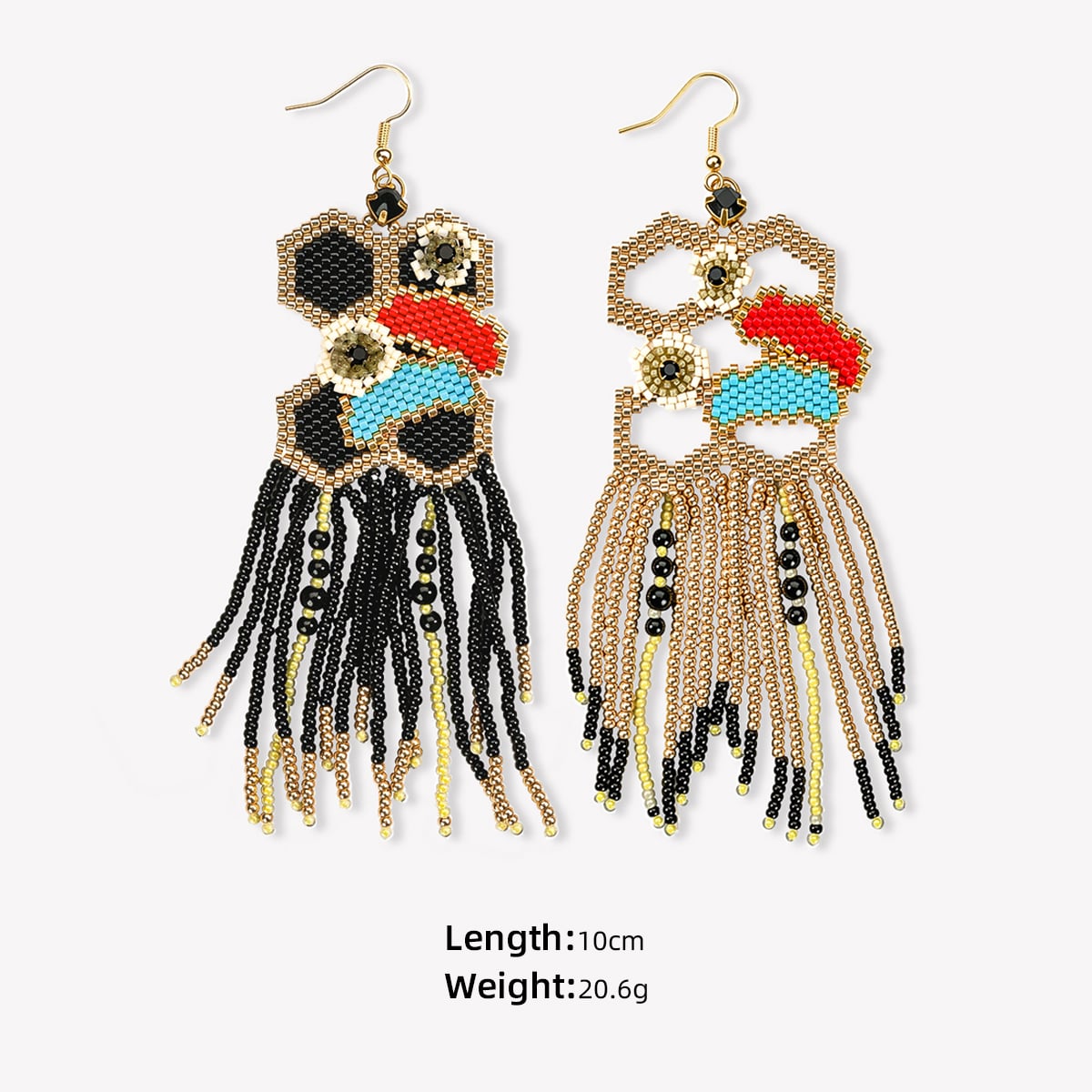 seed bead earrings