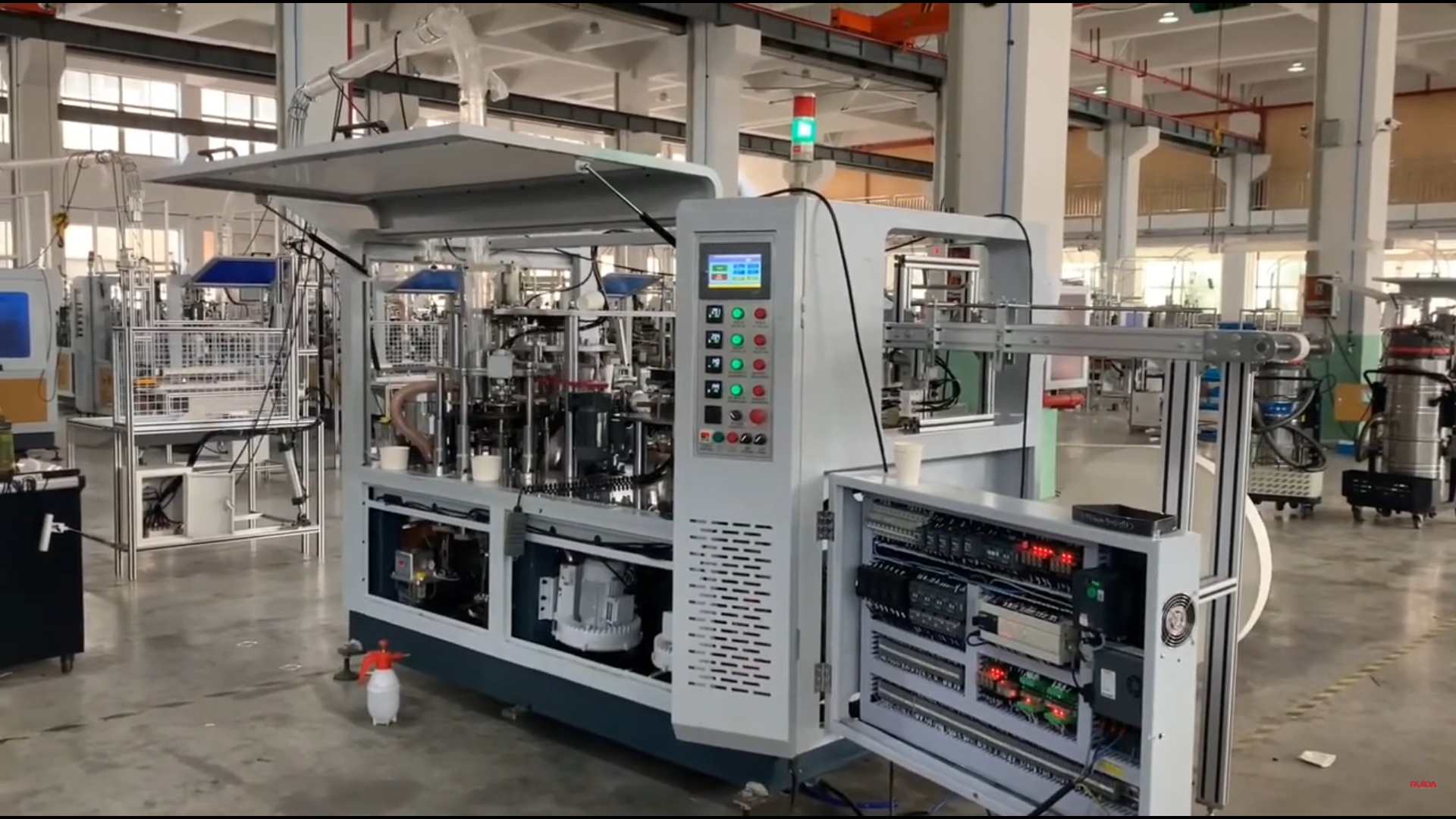 RD-12/22-100A High-speed Paper Cup Machine true view from Facoty