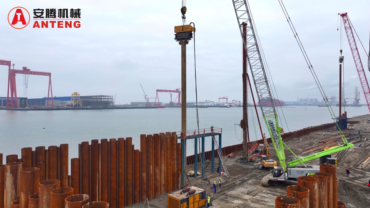 Heavy Tonnage, Tough Conditions and Major Challenges: Anteng AT-300 and AT-400 Power Heavy-Duty Pile Foundation Construction