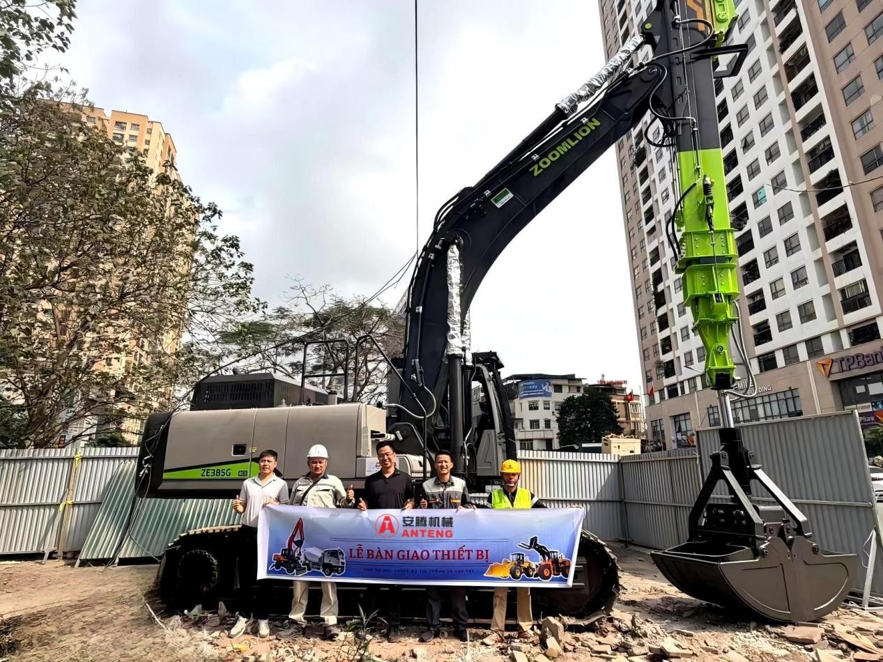Craftsmanship Goes Global: Anteng Telescopic Arm Successfully Delivered to the Vietnamese Market