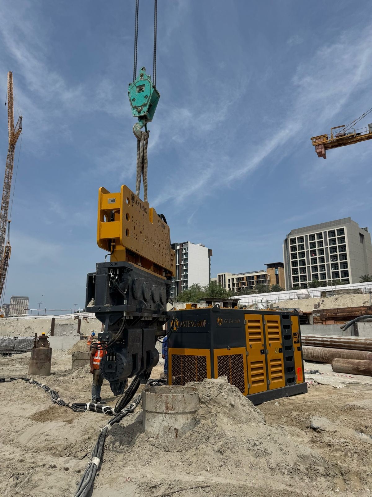 The Role of Anteng Power Packs in Piling Construction: How Stable Power Supply Ensures Efficient Equipment Operation