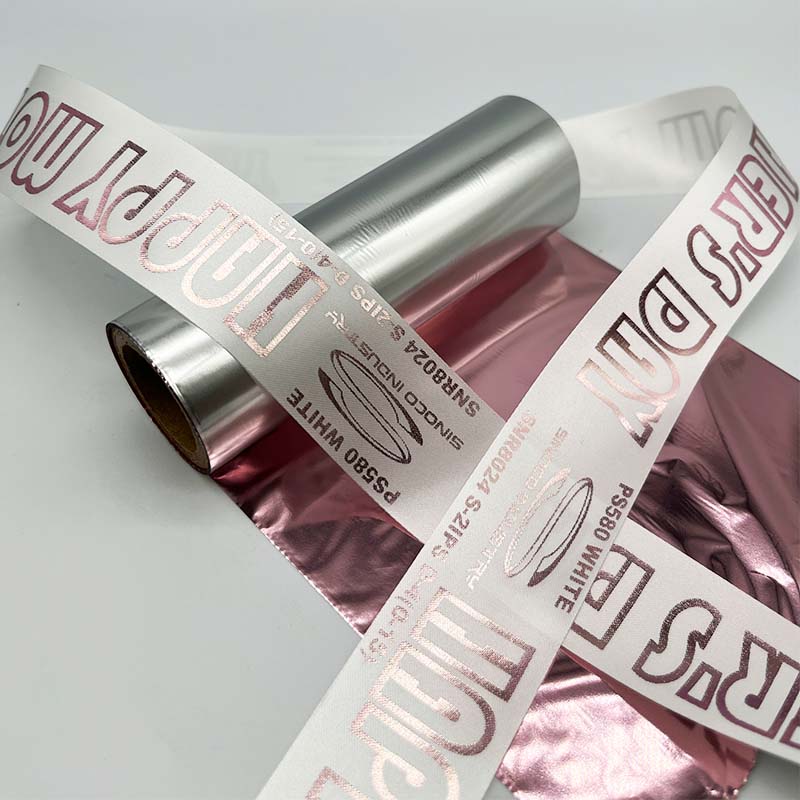 Metallic Pink Ribbon SNR8024: Industrial Wax-Resin Label Ribbon, RoHS ...