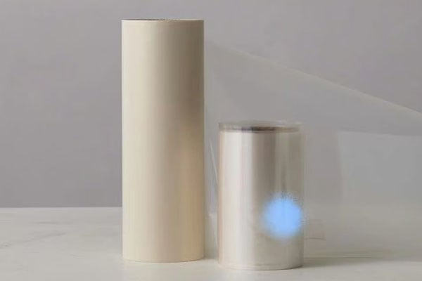 UV Security Ribbon SNV3500TB Transparen to Blue