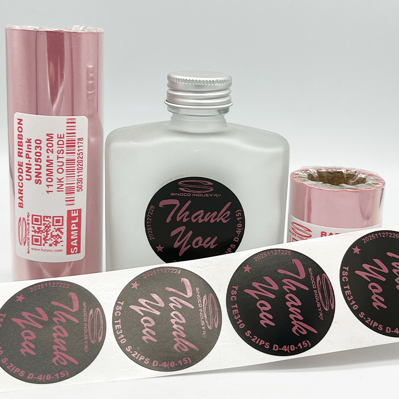 UNI-Pink SNU5030 Thermal Ribbon: Industrial-Grade Pink Printing for ...