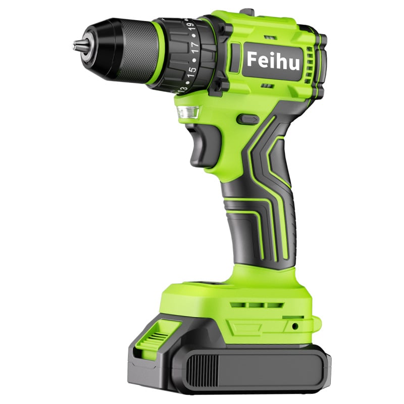 21V High-Power Brushless Cordless Drill — Mini Multi-functional Lithium-Ion Hand Drill for Home Use