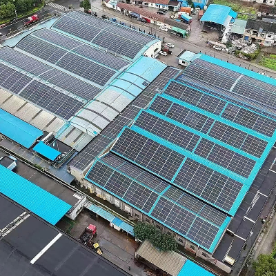 1.5MW commercial and industrial photovoltaic power station