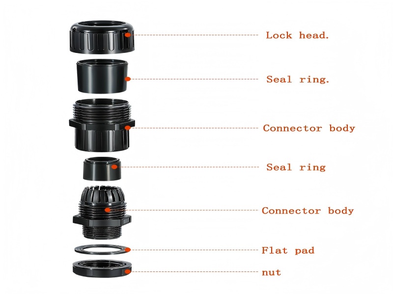 houxu yangsheng launches new dual lock waterproof connector engineered for vibration prone applications-5