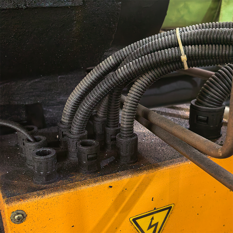Quick Elbow Connector Cable Wire & Corrugated Flexible Conduit Plastic supplier